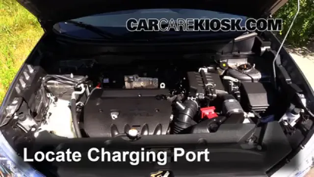 2013 Mitsubishi Outlander Sport ES 2.0L 4 Cyl. Air Conditioner Recharge Freon